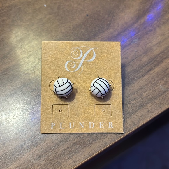 Volleyball Earrings - Picture 1 of 2